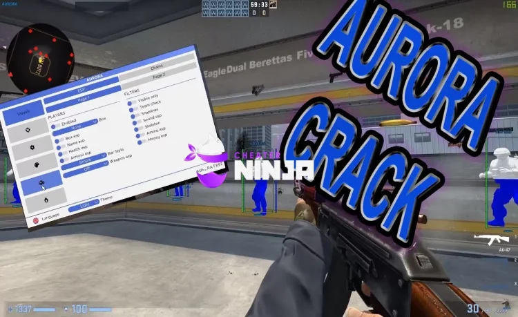 Free Private CSGO Cheat  – AURORA Legit