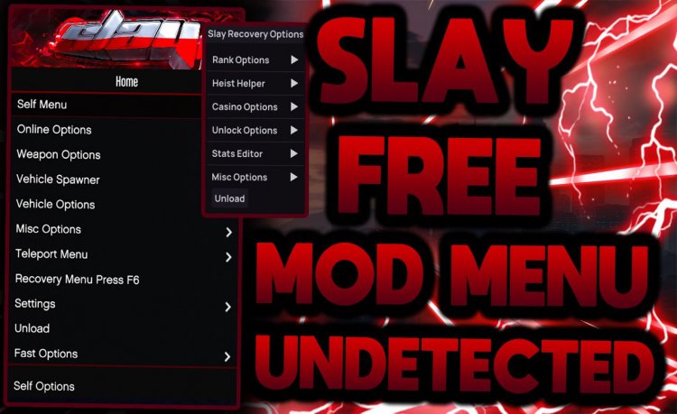 Slay Mod Menu v4.0 For GTA V Online 1.58