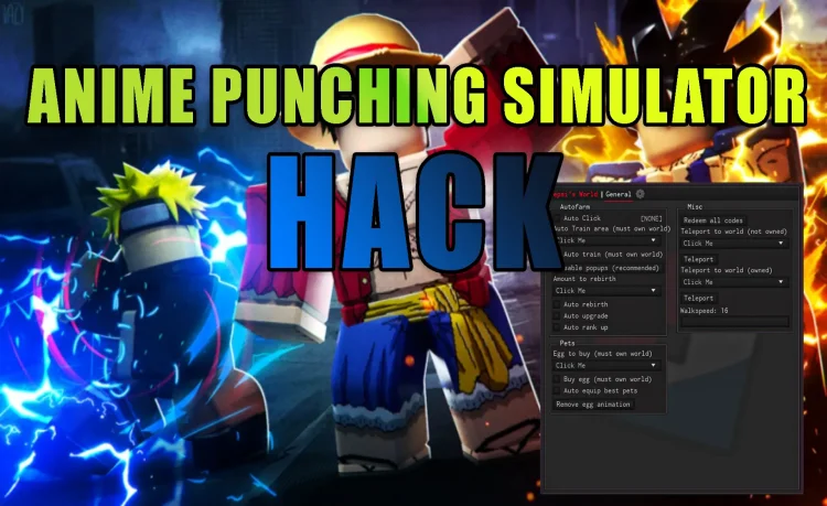 Anime Punching Simulator Script Hack